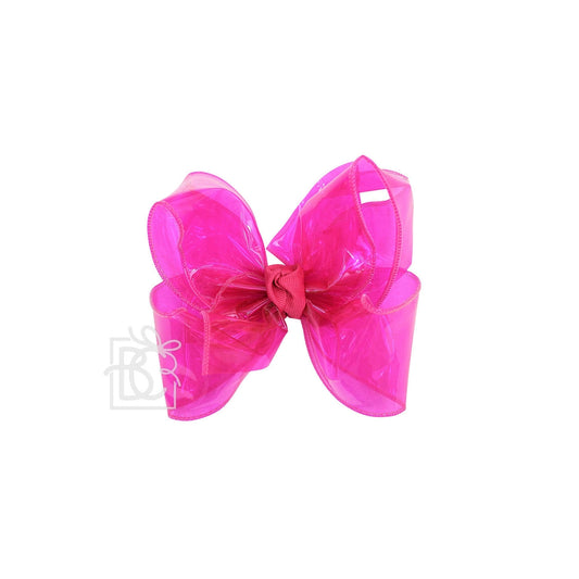 Huge Waterproof Bow in Fuchsia  - Doodlebug's Children's Boutique