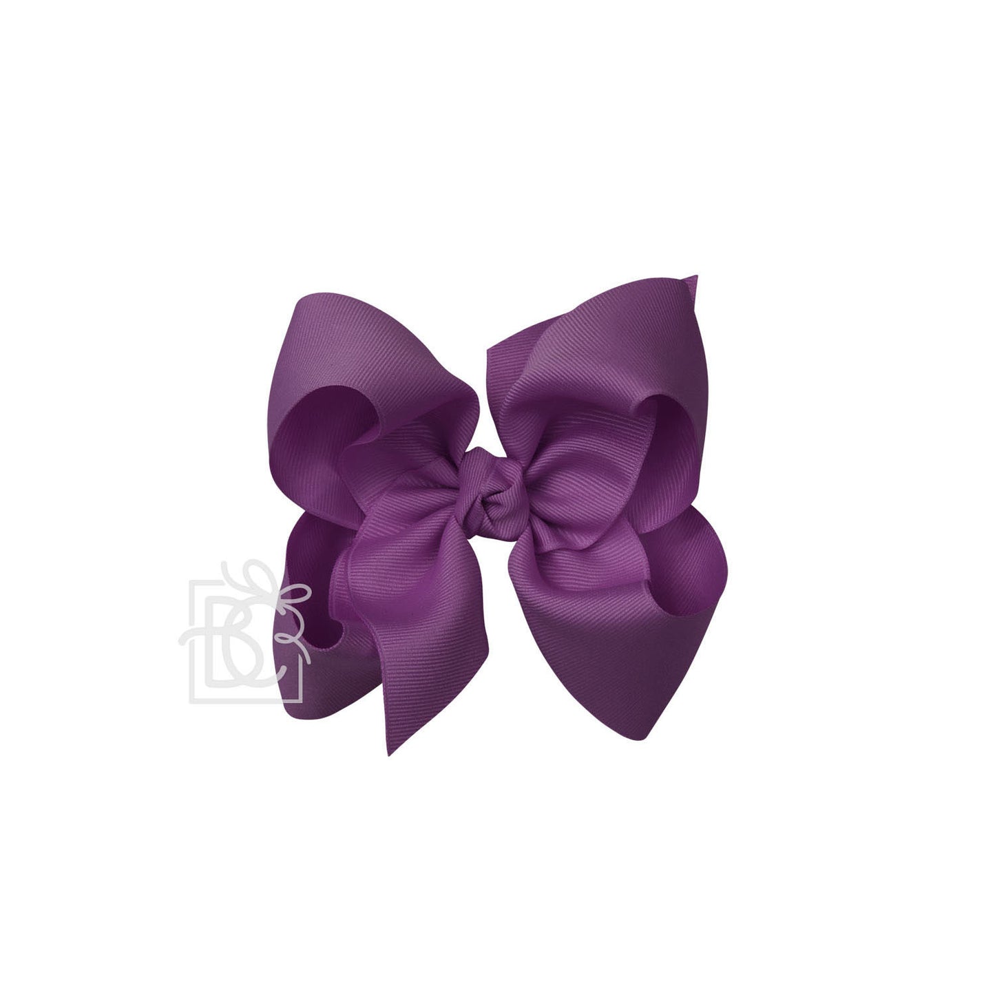 Huge Bow in Amethyst  - Doodlebug's Children's Boutique