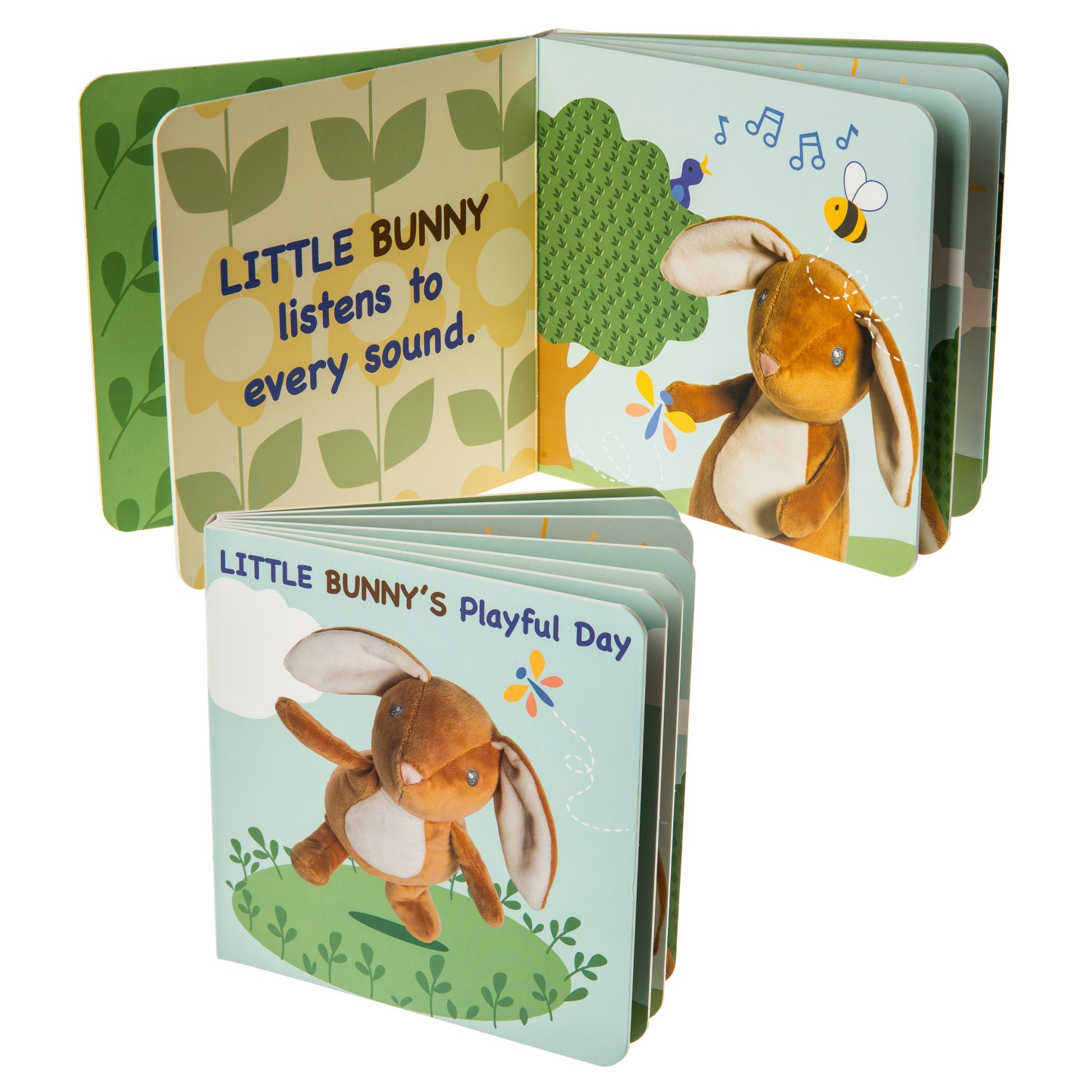 Leika Little Bunny Board Book  - Doodlebug's Children's Boutique