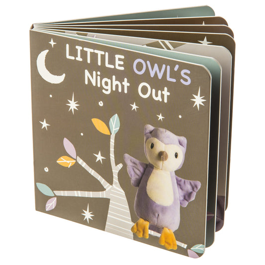 Leika Little Owl Board Book  - Doodlebug's Children's Boutique