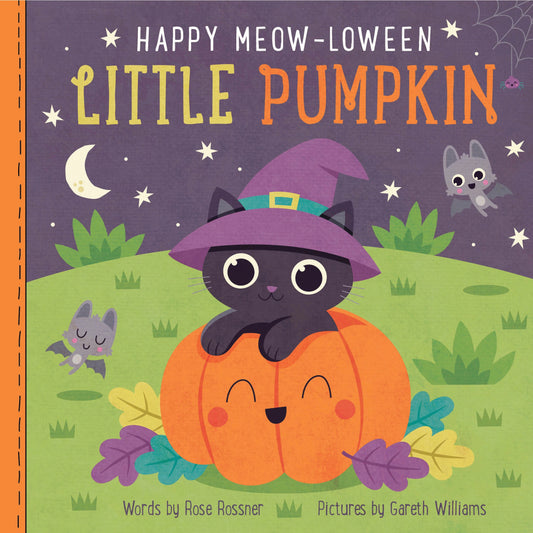 Happy Meow-loween Little Pumpkin Book  - Doodlebug's Children's Boutique
