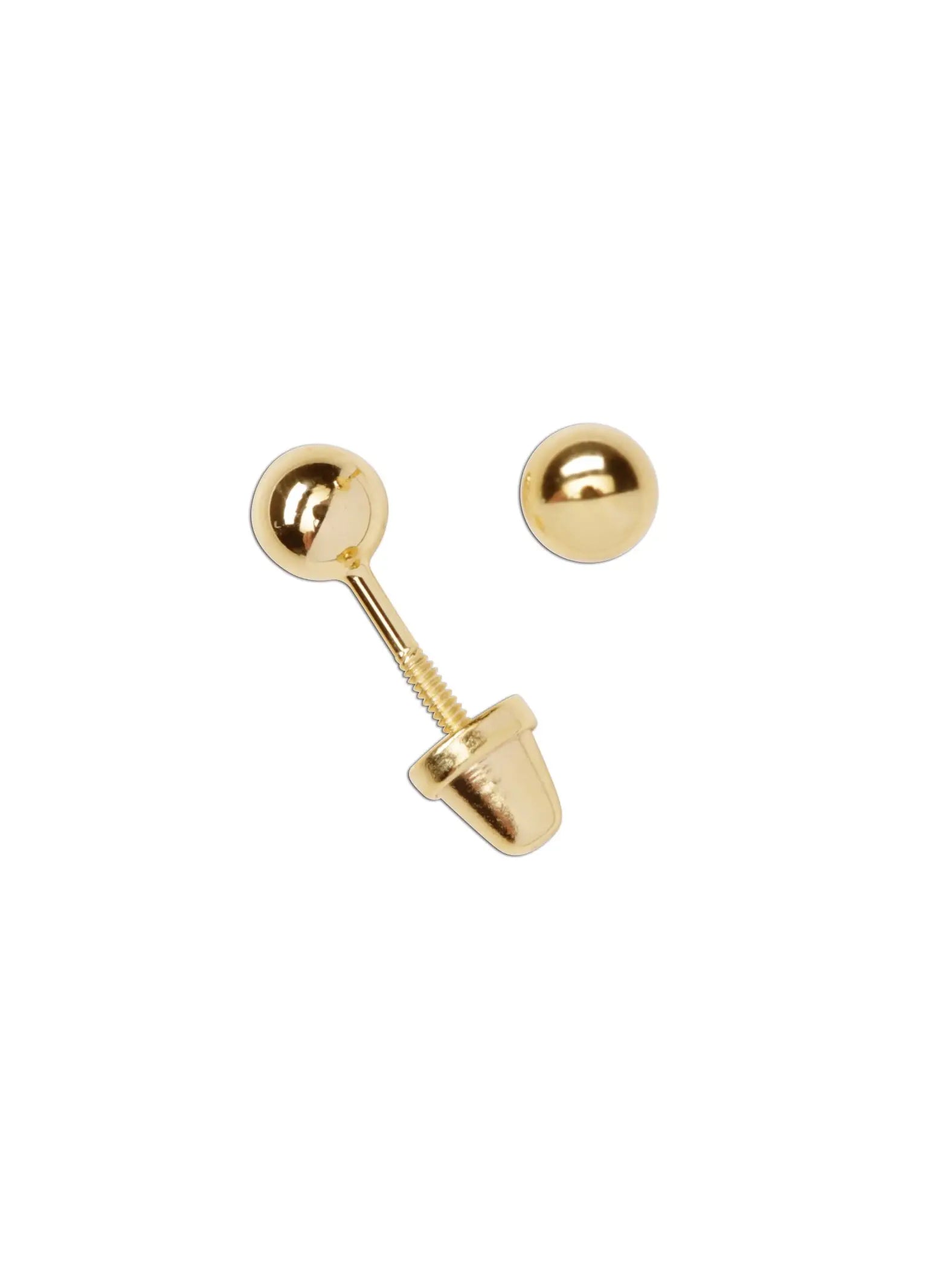 Gold Plated Stud Earrings  - Doodlebug's Children's Boutique