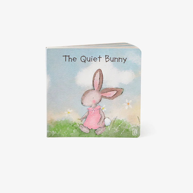The Quiet Bunny Board Book  - Doodlebug's Children's Boutique
