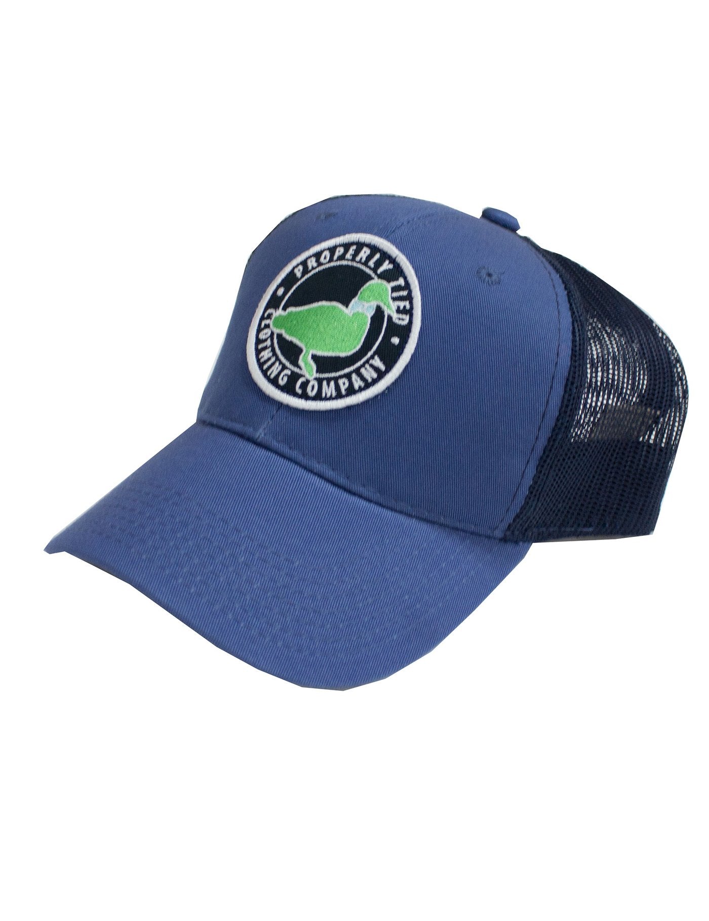 Youth Trucker Hat with Circle Logo  - Doodlebug's Children's Boutique