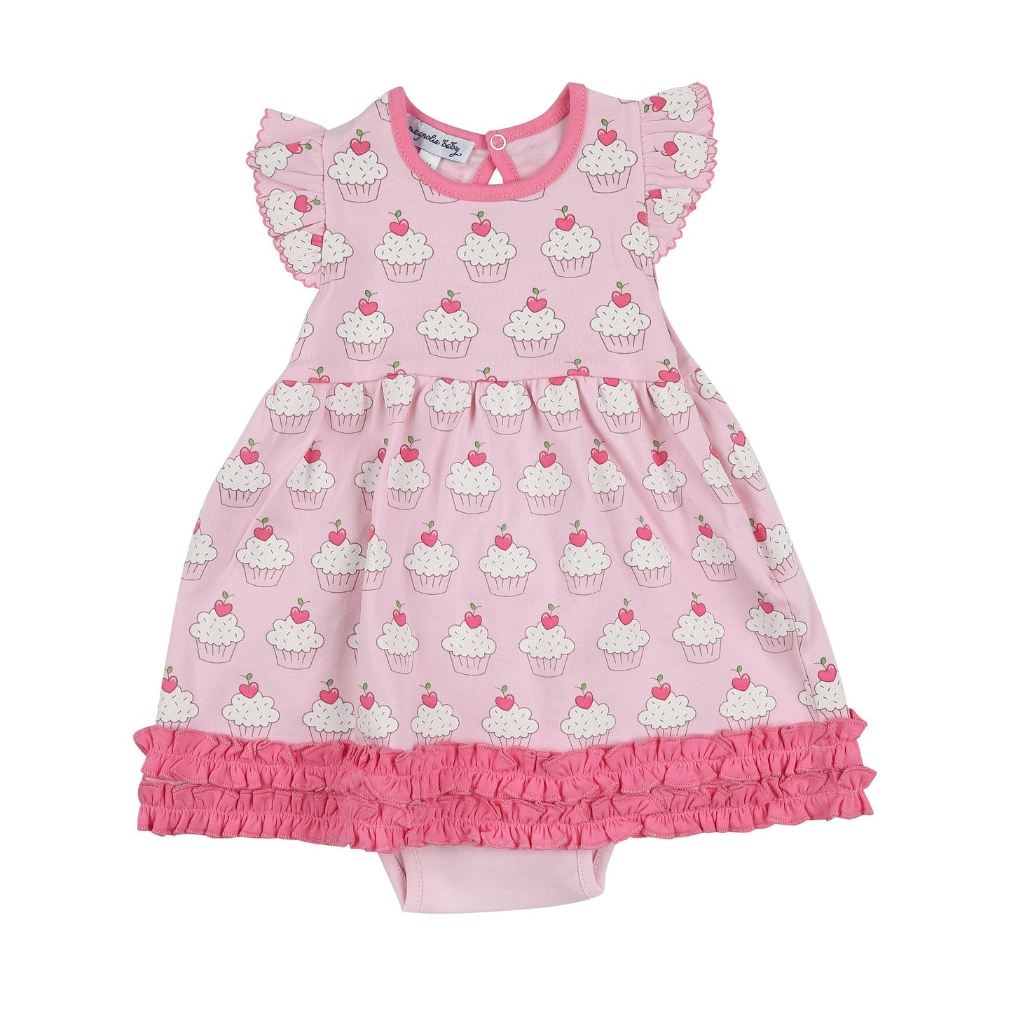 Baby Cakes Printed Dress Set  - Doodlebug's Children's Boutique