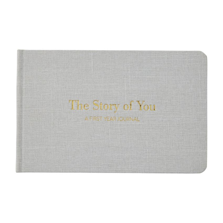 The Story of You Book in Gray  - Doodlebug's Children's Boutique