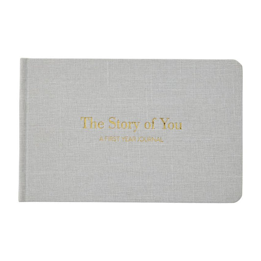 The Story of You Book in Gray  - Doodlebug's Children's Boutique