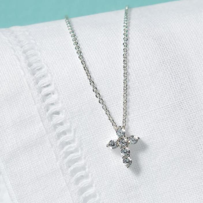 My First Cross Necklace  - Doodlebug's Children's Boutique