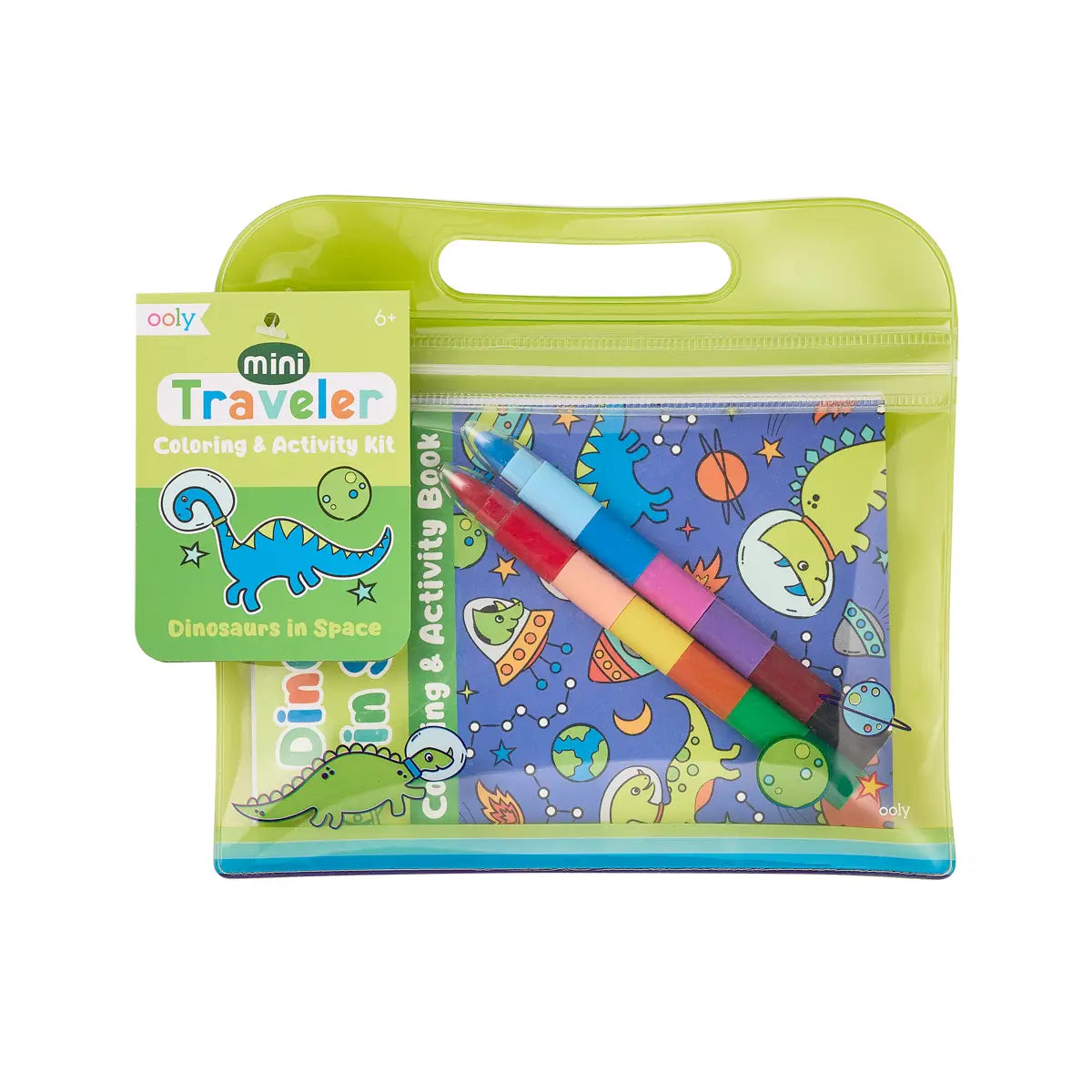 Dinosaurs in Space Mini Traveler Coloring & Activity Set  - Doodlebug's Children's Boutique