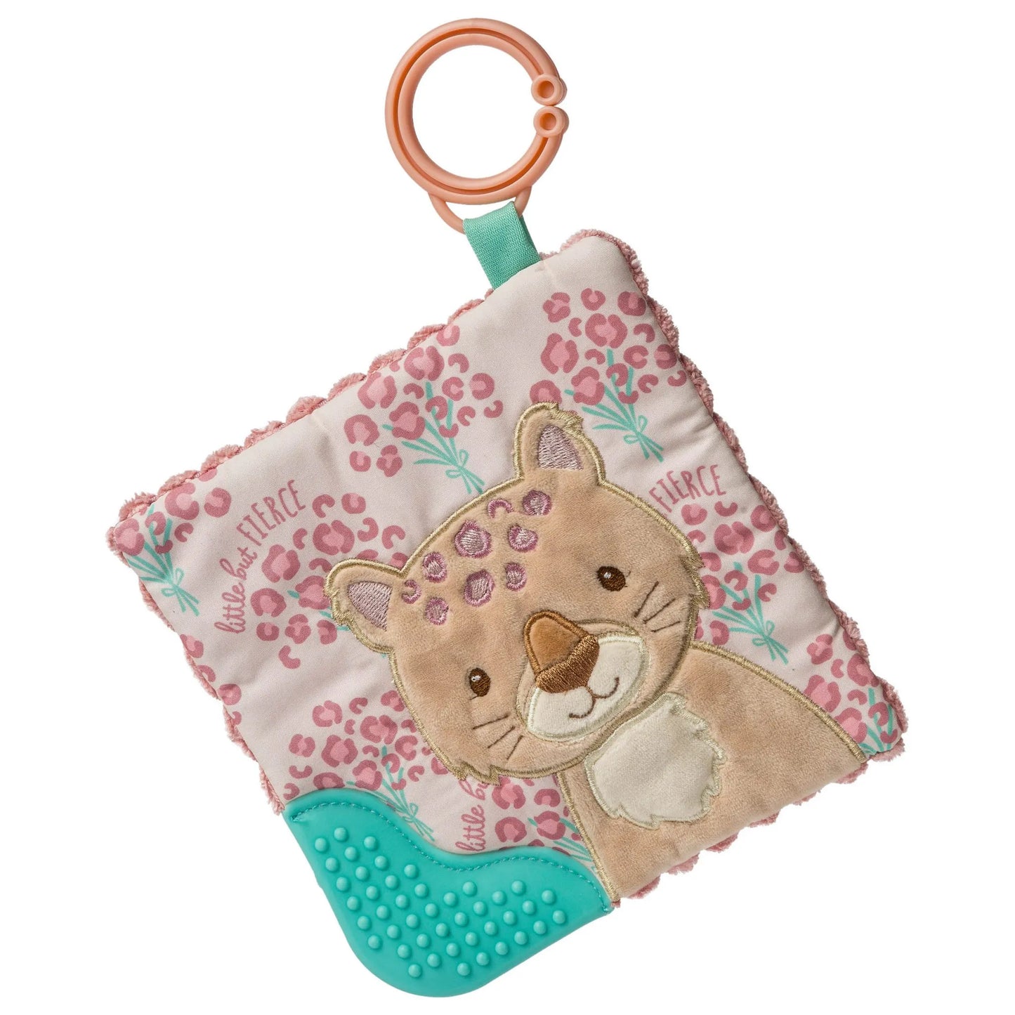 Little But Fierce Crinkle Teether  - Doodlebug's Children's Boutique