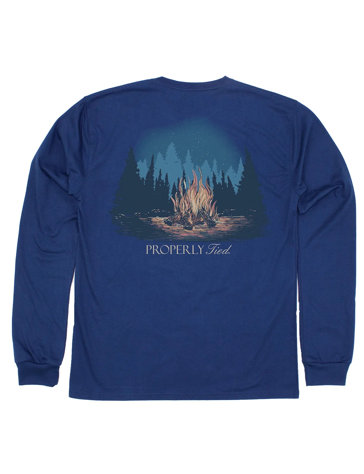 Campfire Long Sleeve Tee  - Doodlebug's Children's Boutique