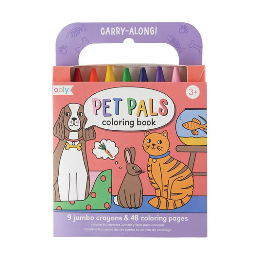 Pet Pals Carry Along Coloring Book Set  - Doodlebug's Children's Boutique
