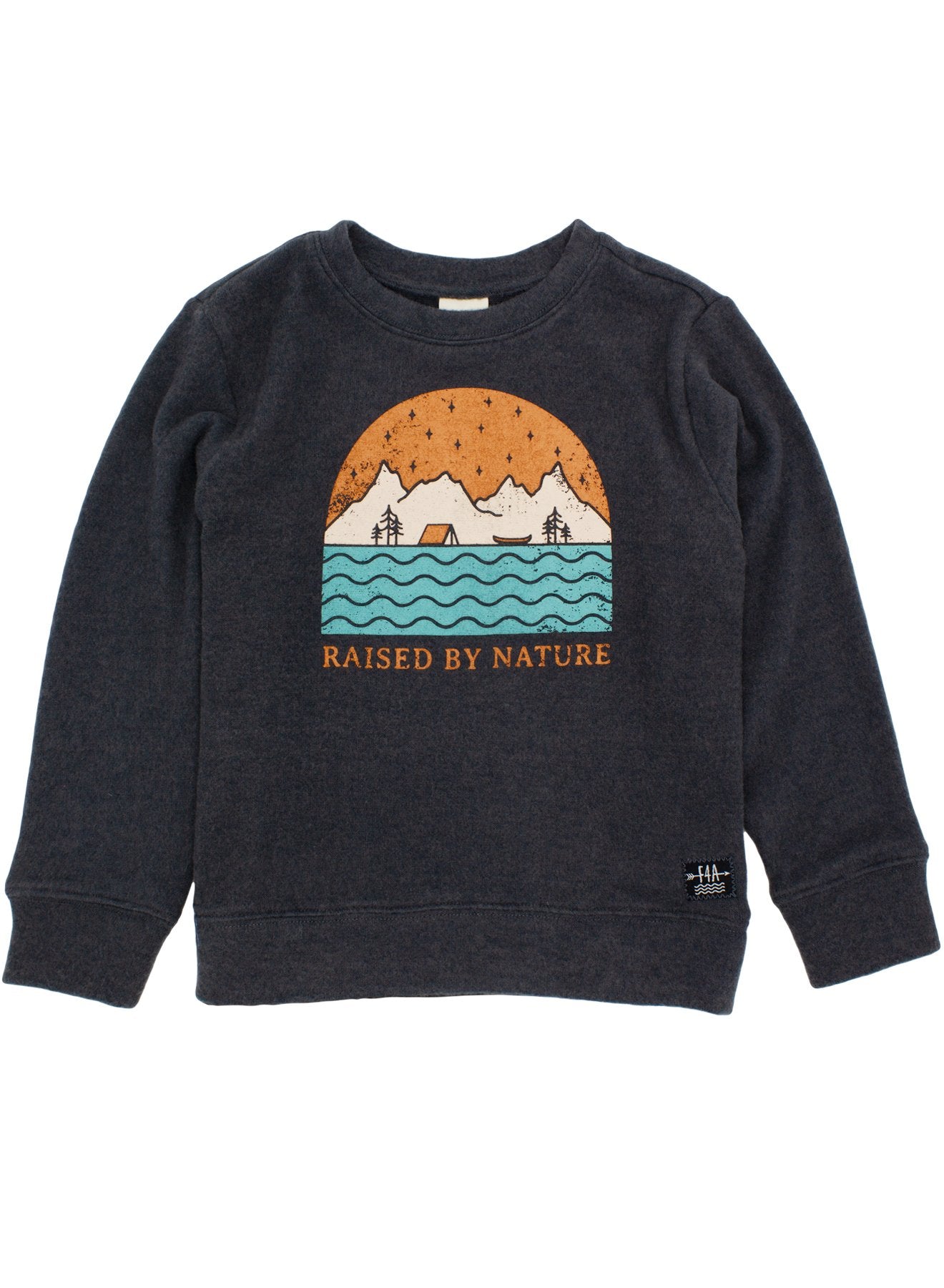 Raised by Nature Coastal Pullover  - Doodlebug's Children's Boutique