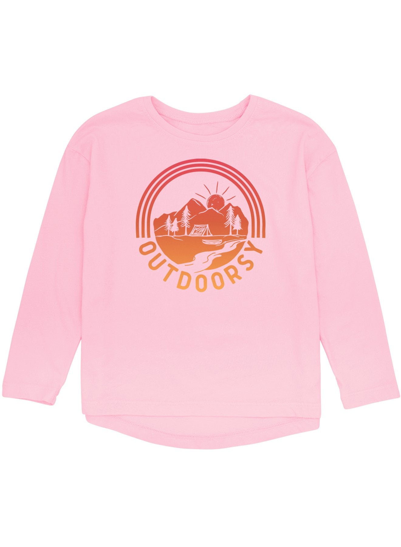 Outdoorsy Long Sleeve Kora Tee  - Doodlebug's Children's Boutique