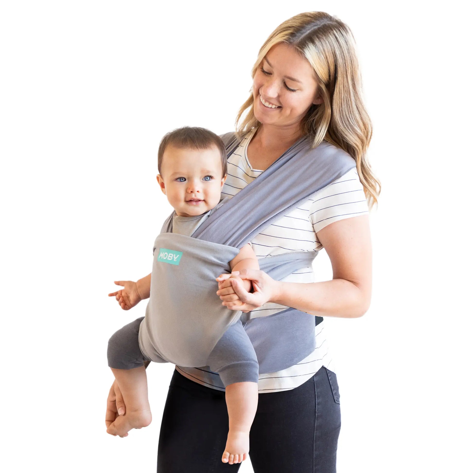 Easy Wrap Carrier in Smoked Pearl  - Doodlebug's Children's Boutique