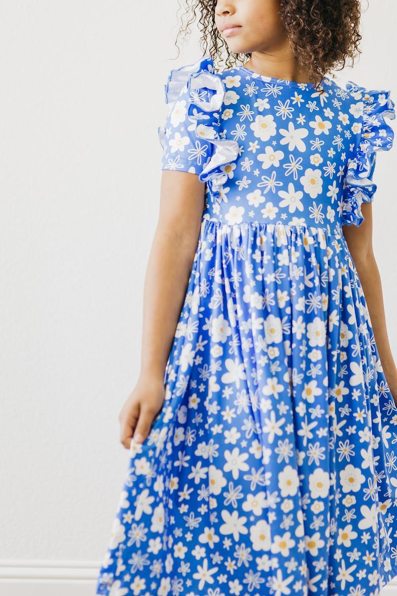 Just Daisy Ruffle Twirl Dress  - Doodlebug's Children's Boutique