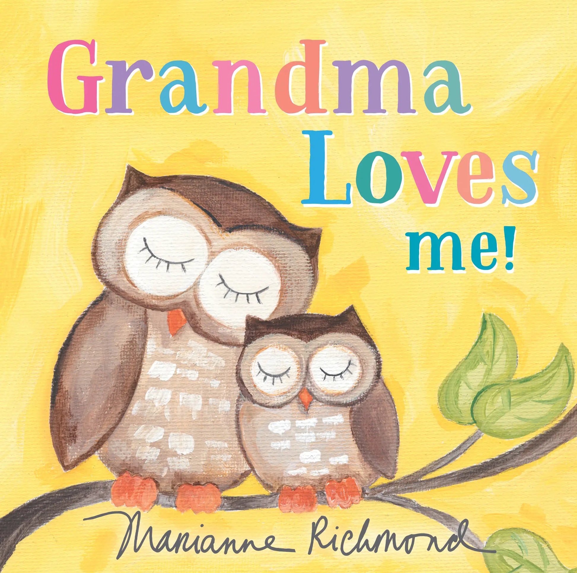 Grandma Loves Me Book  - Doodlebug's Children's Boutique