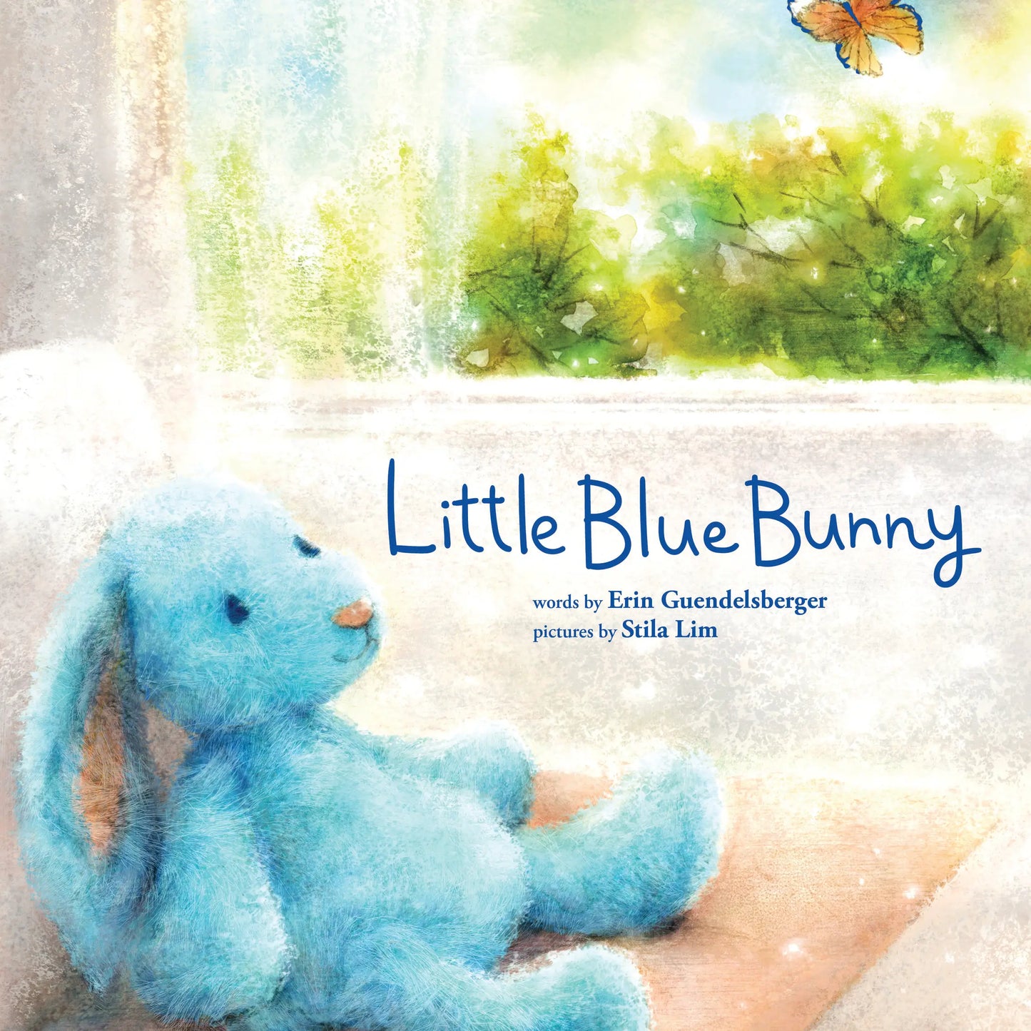 Little Blue Bunny Book  - Doodlebug's Children's Boutique
