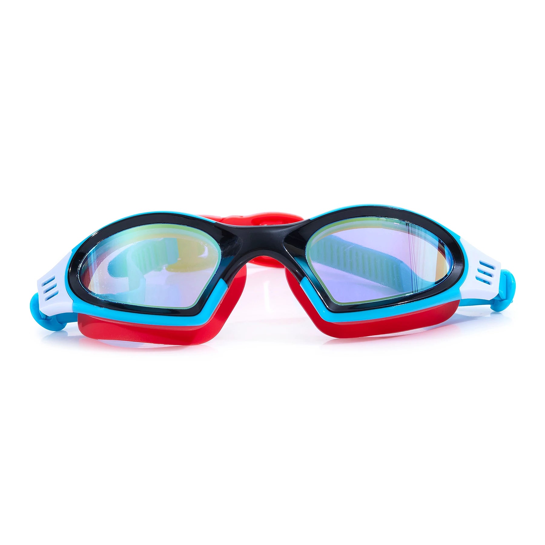 Ride the Wave Red Pool Party Swim Goggles  - Doodlebug's Children's Boutique