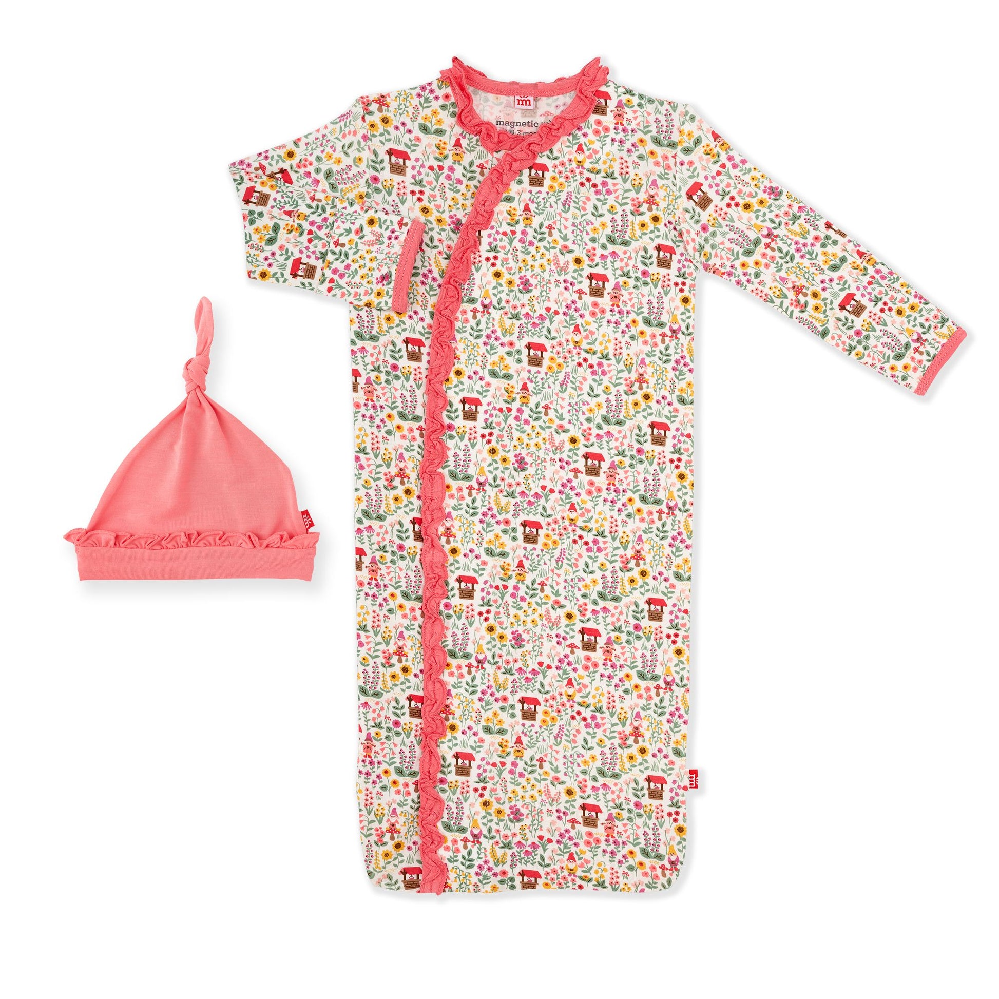 Gnome Sweet Gnome Modal Magnetic Gown Set  - Doodlebug's Children's Boutique
