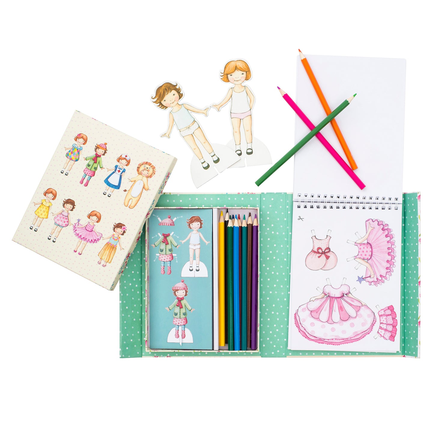 Paper Doll Set  - Doodlebug's Children's Boutique