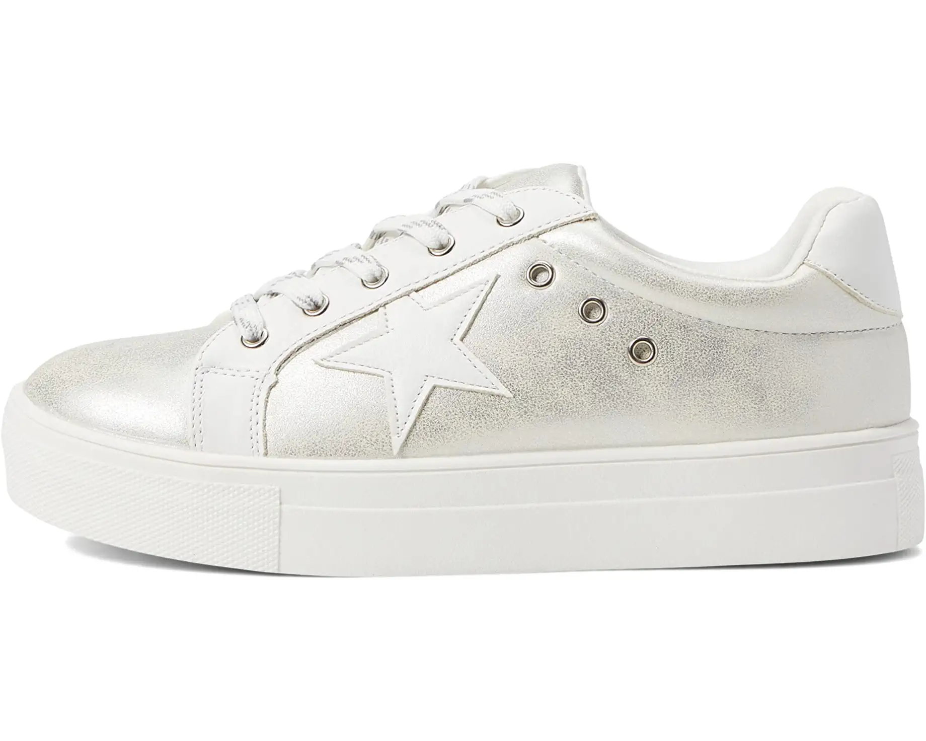 Sparklee Sneaker in White  - Doodlebug's Children's Boutique