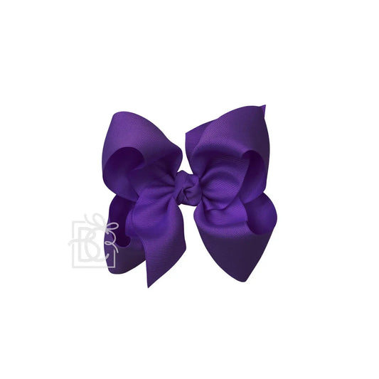 Huge Bow in Purple  - Doodlebug's Children's Boutique