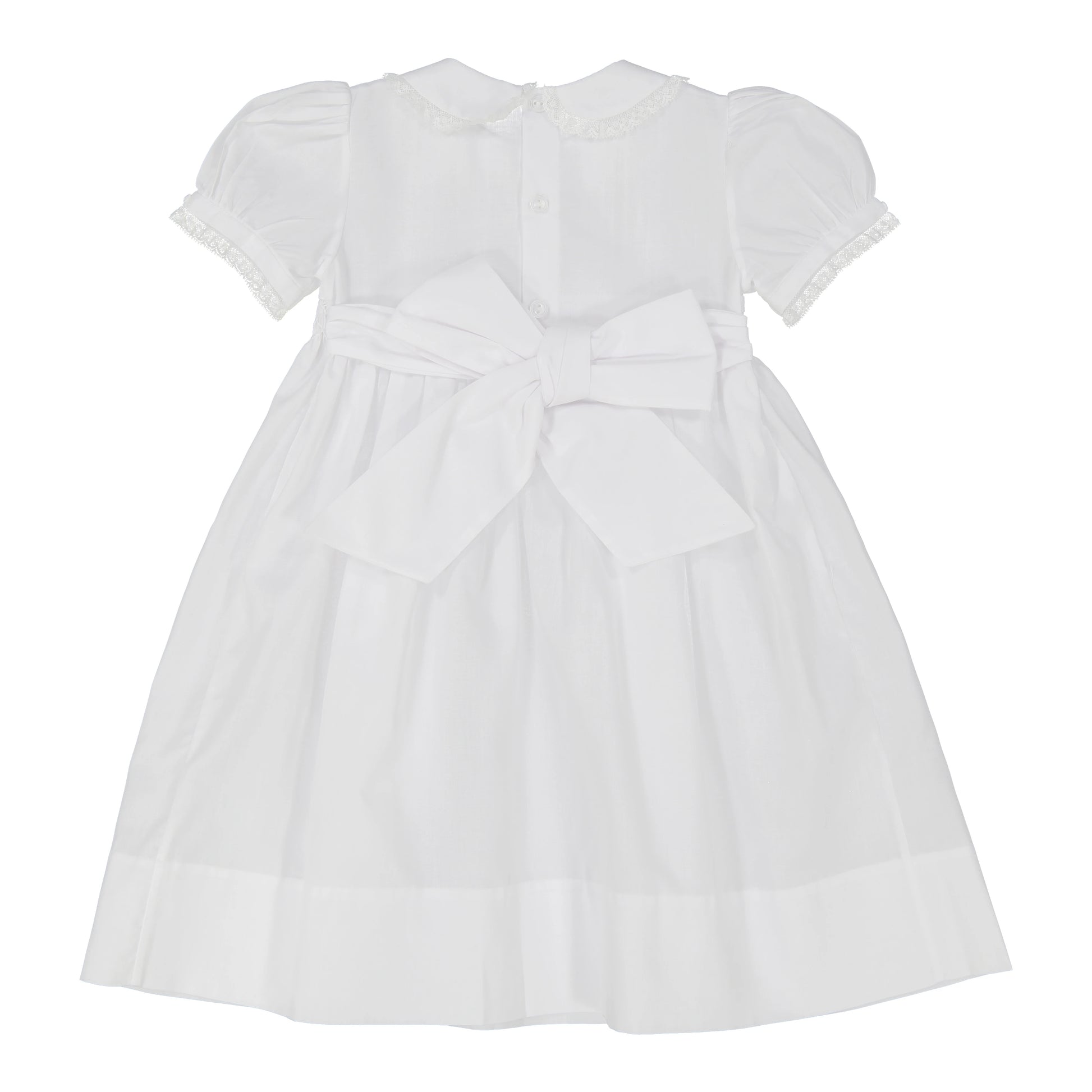 Flower Girl Dress in White  - Doodlebug's Children's Boutique