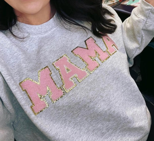 Mama Patch Sweatshirt  - Doodlebug's Children's Boutique