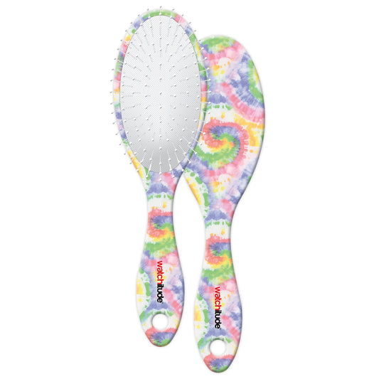 Tropical Tie Dye Scented Hair Brush  - Doodlebug's Children's Boutique