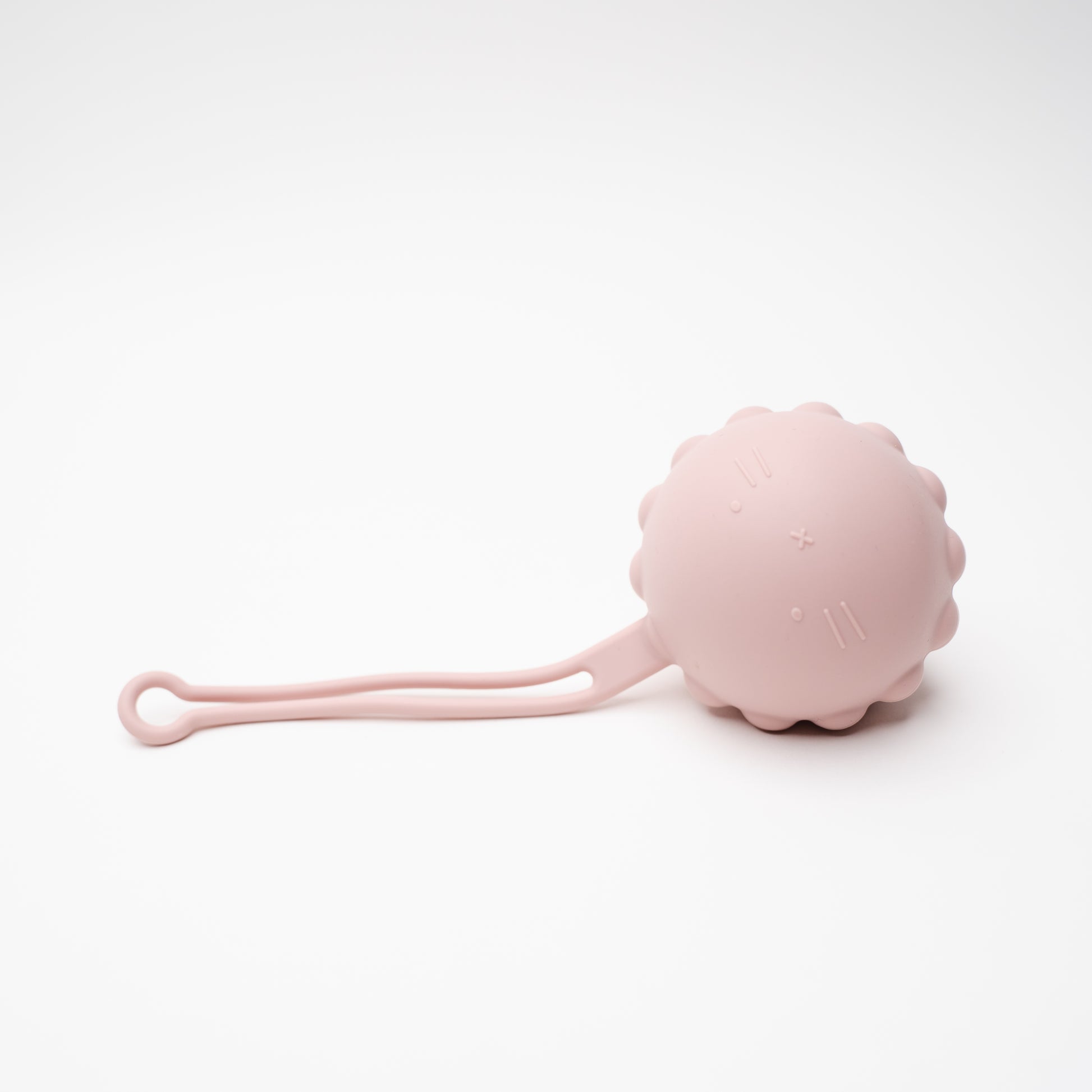 Silicone Pacifier Pouch in Petal  - Doodlebug's Children's Boutique