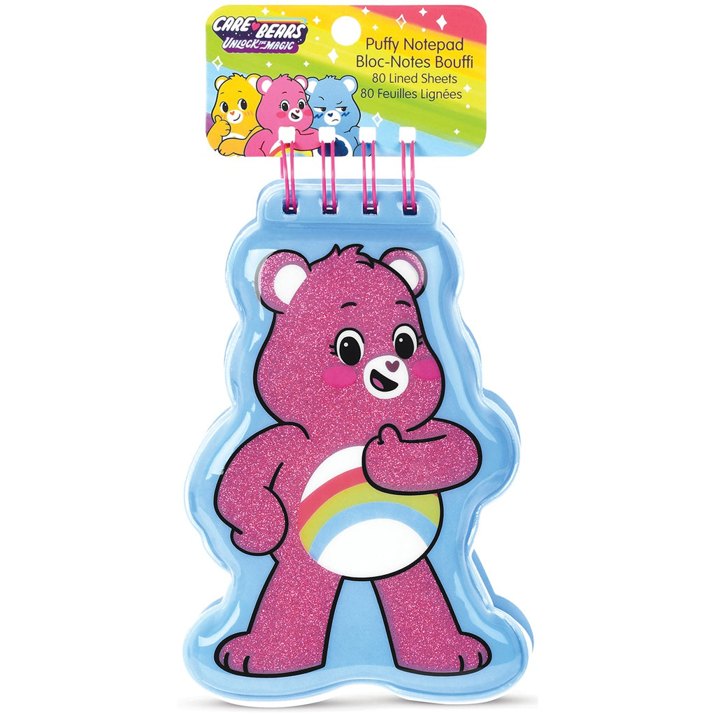 Cheer Bear Puffy Notebook  - Doodlebug's Children's Boutique