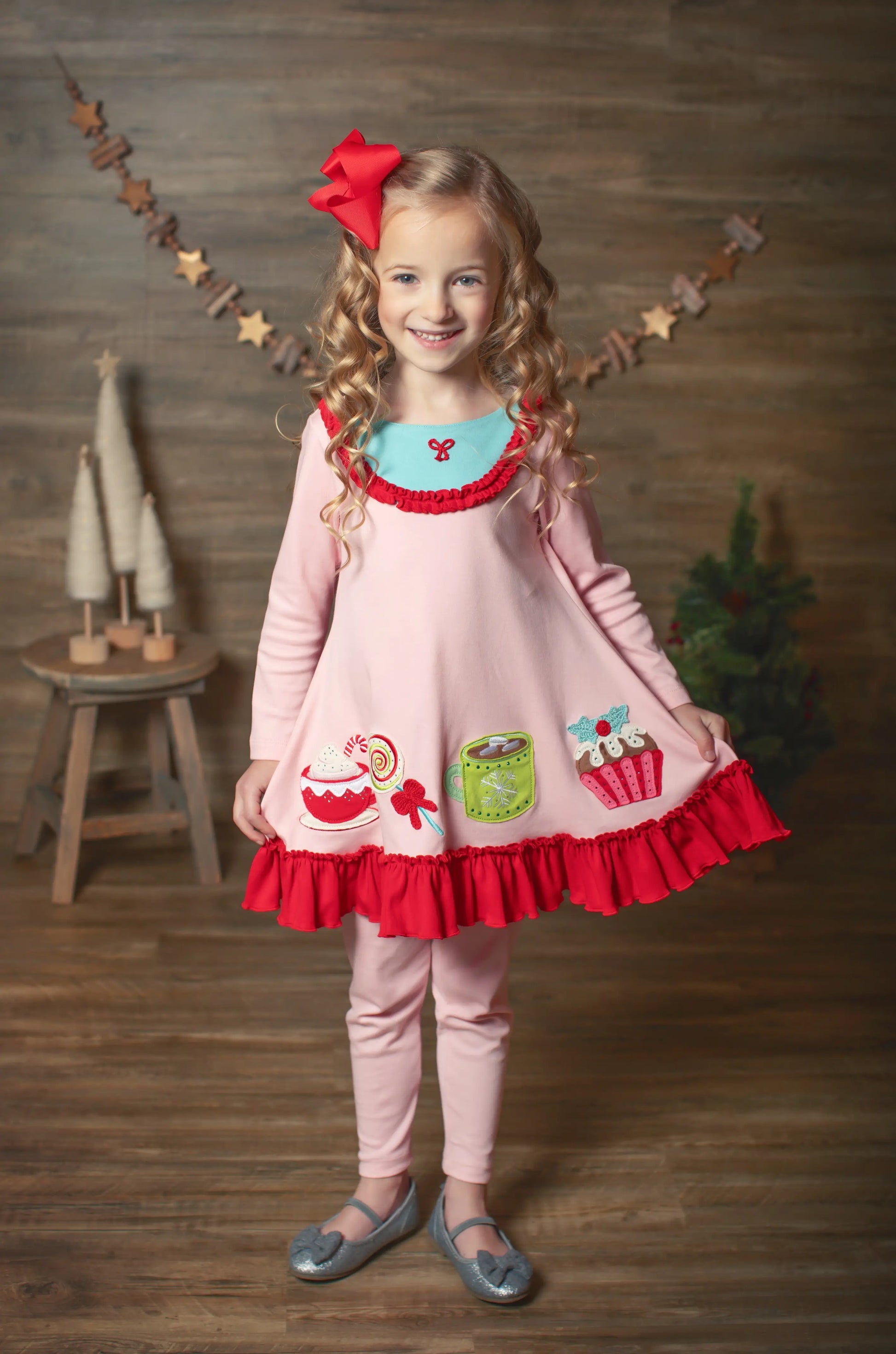 Holiday Sweets Dress  - Doodlebug's Children's Boutique