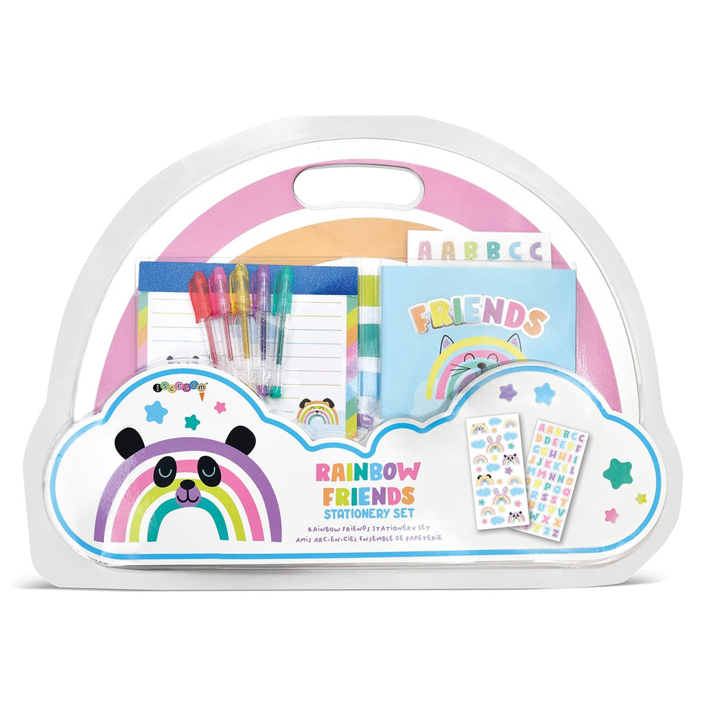 Rainbow Friends Stationary Set  - Doodlebug's Children's Boutique