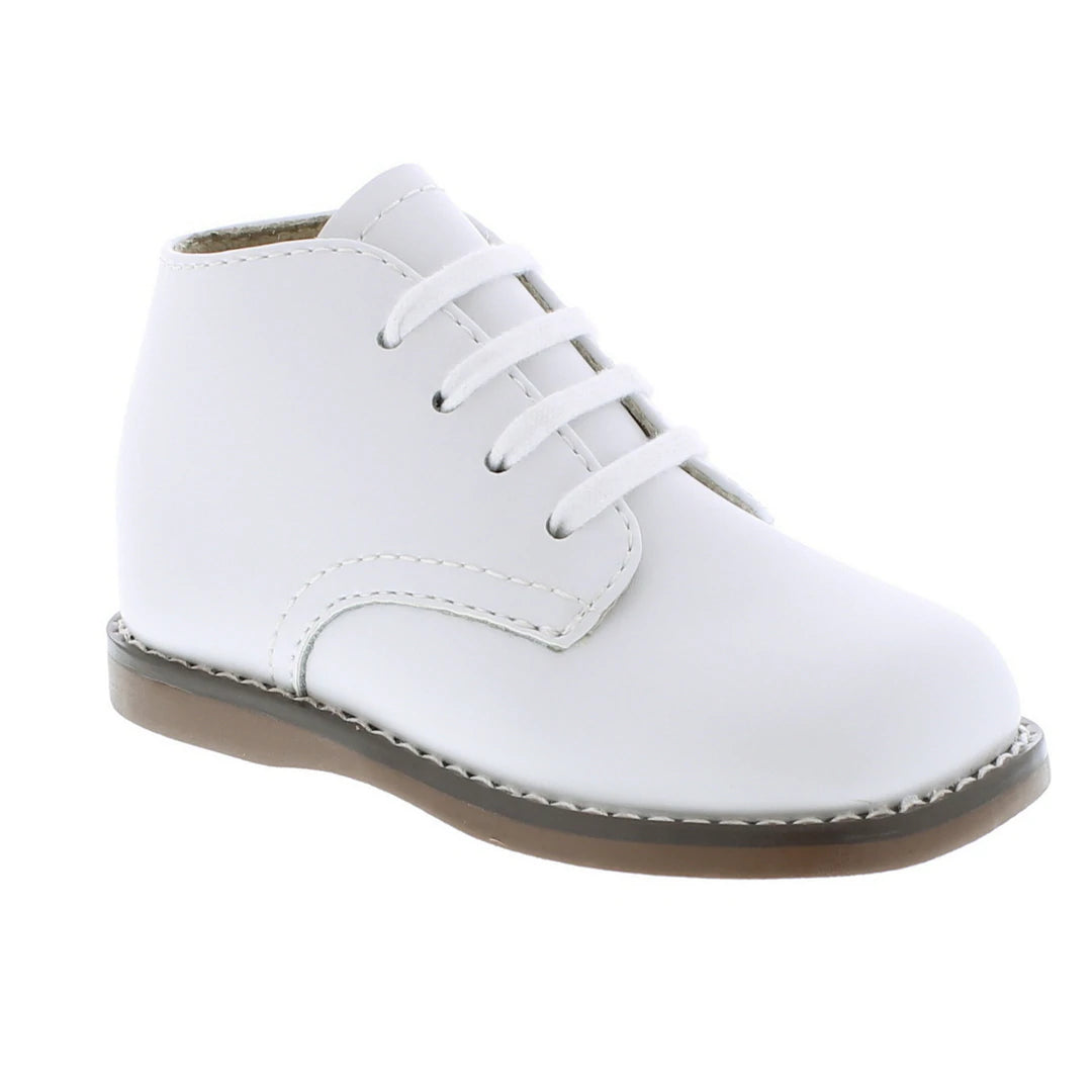 Todd Shoe in White  - Doodlebug's Children's Boutique