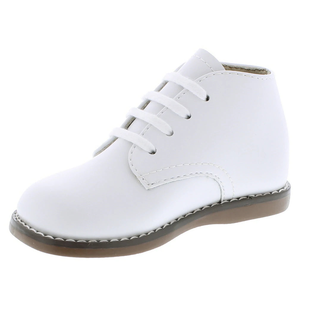 Todd Shoe in White  - Doodlebug's Children's Boutique