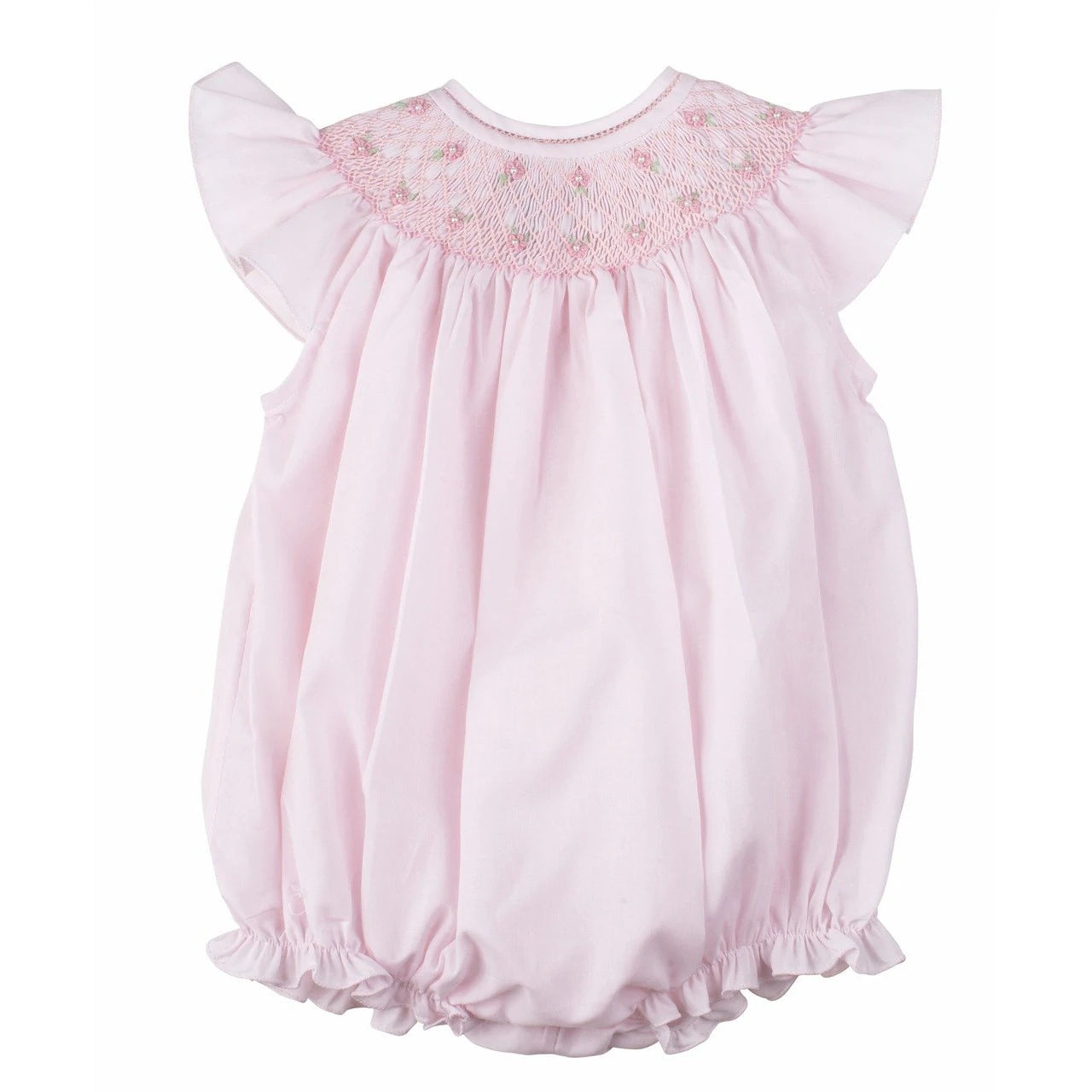 Pearl Flower Fly Sleeve Bubble  - Doodlebug's Children's Boutique