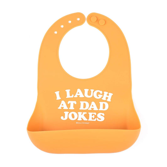 Dad Jokes Wonder Bib  - Doodlebug's Children's Boutique
