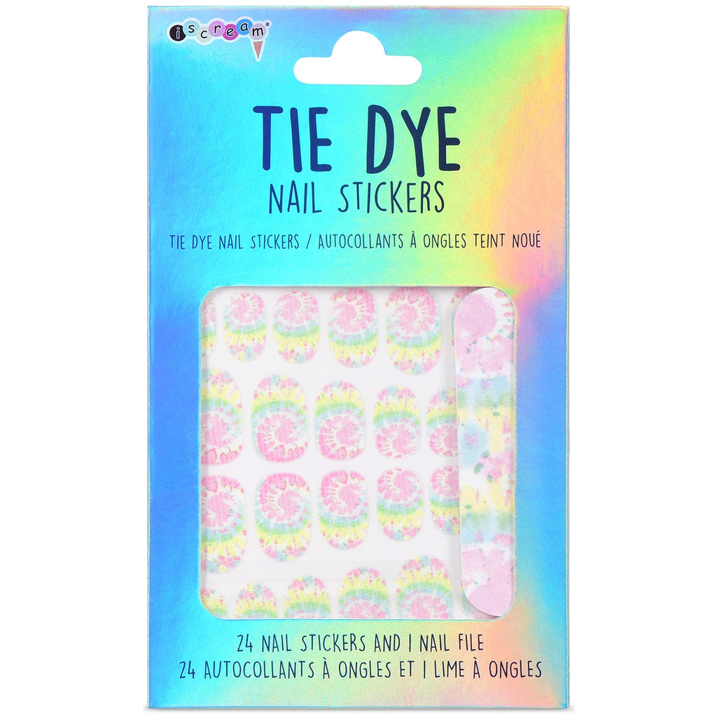 Tie Dye Nail Sticker Set  - Doodlebug's Children's Boutique