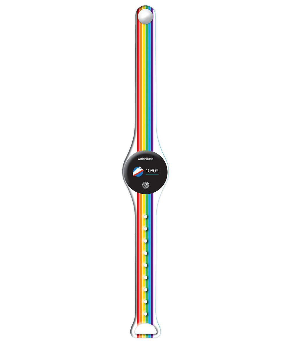 Rainbow Stripes Activity Watch  - Doodlebug's Children's Boutique