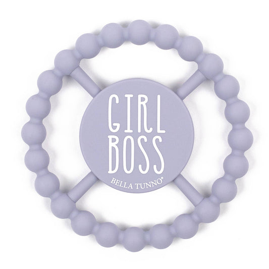 Girl Boss Happy Teether - Doodlebug's Children's Boutique