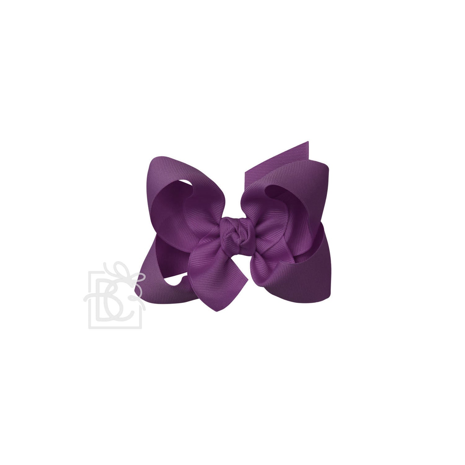 Large Bow in Amethyst  - Doodlebug's Children's Boutique