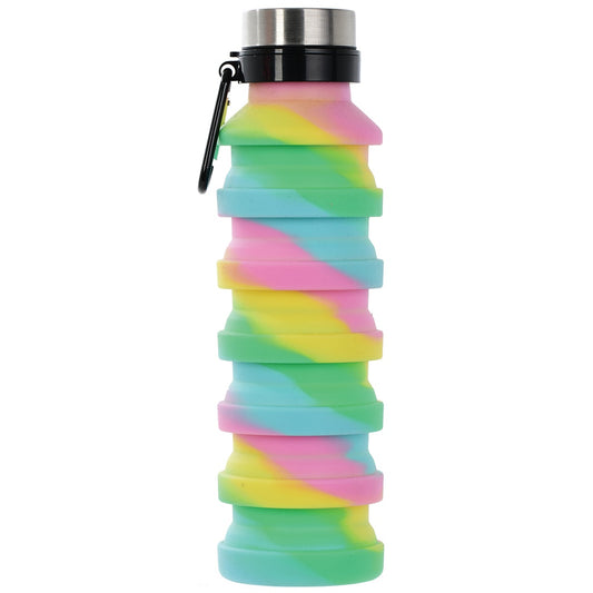Swirl Tie Dye Collapsible Water Bottle  - Doodlebug's Children's Boutique