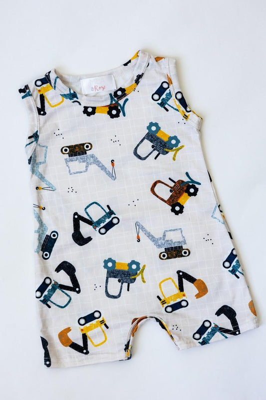 Tractor Shorty  - Doodlebug's Children's Boutique