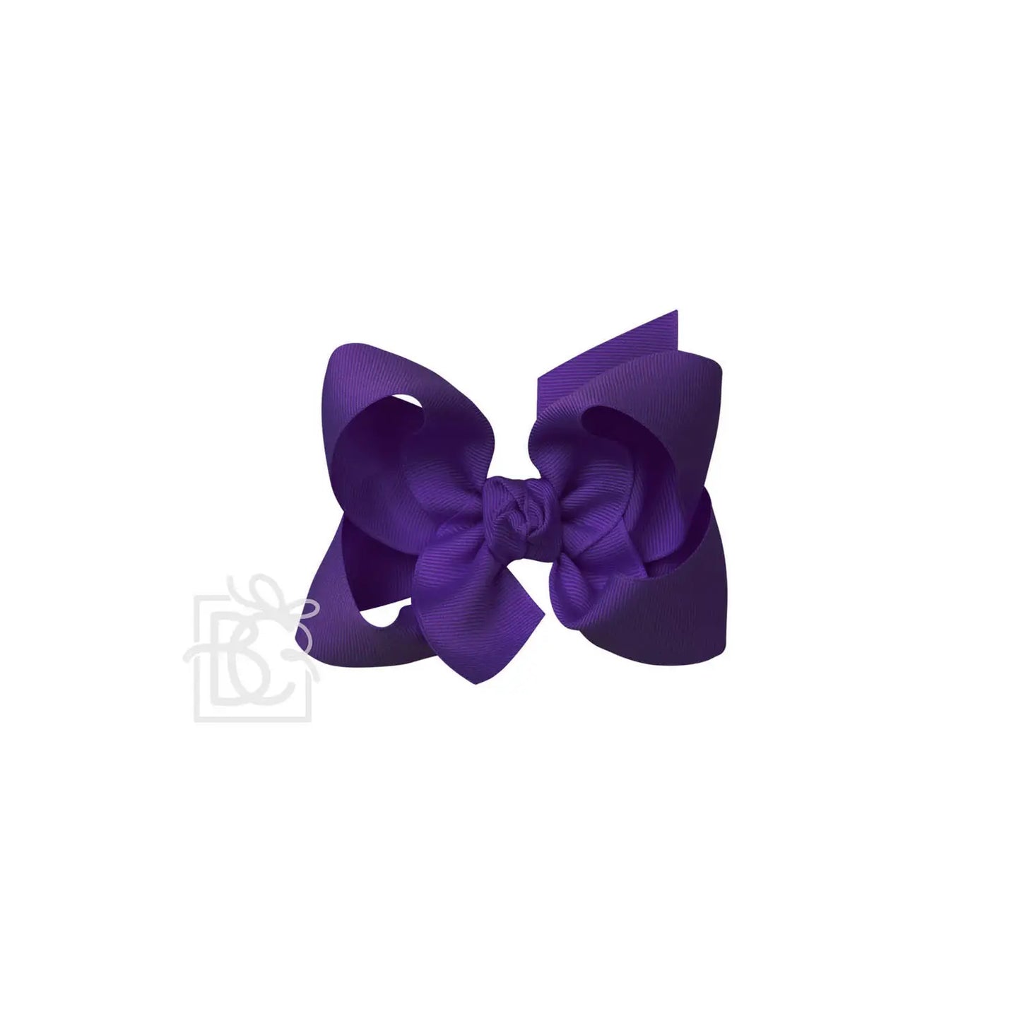 Large Bow in Purple  - Doodlebug's Children's Boutique