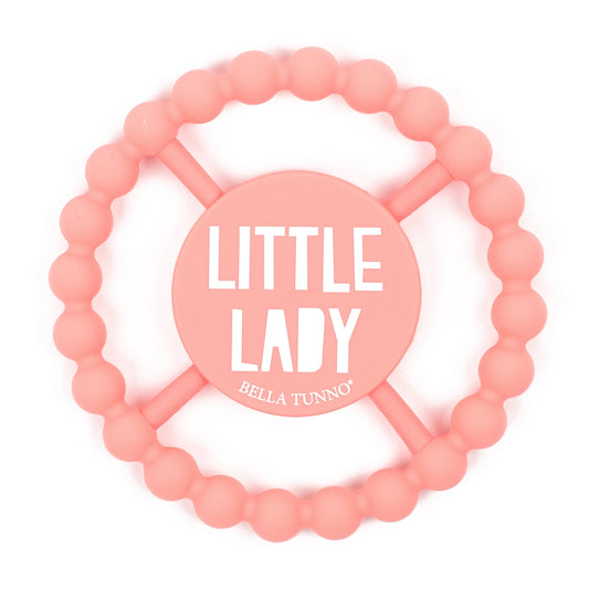Little Lady Happy Teether - Doodlebug's Children's Boutique