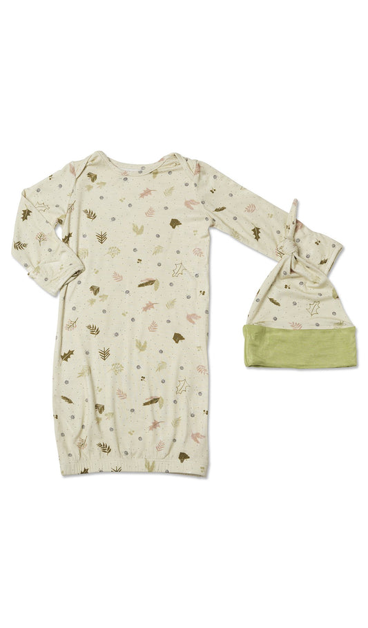 Gown Set in Nature  - Doodlebug's Children's Boutique