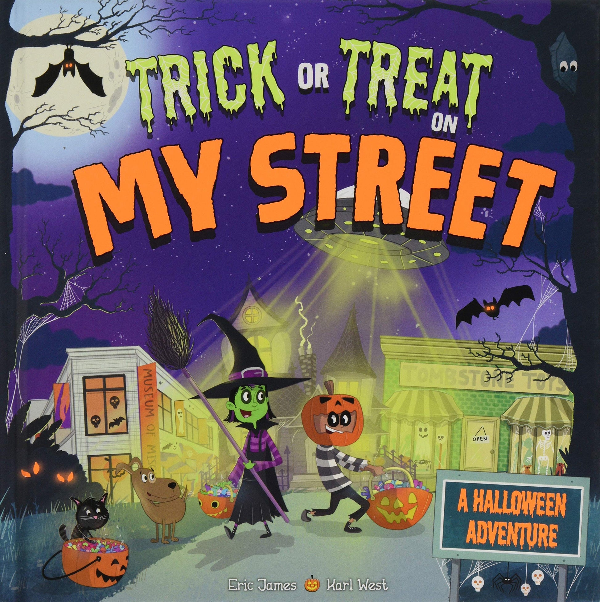 Trick or Treat on My Street Book  - Doodlebug's Children's Boutique