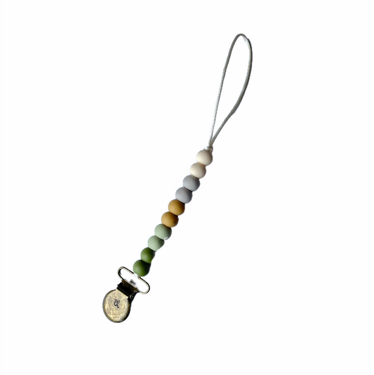 Petite Molly Paci and Toy Clip in Army Green  - Doodlebug's Children's Boutique