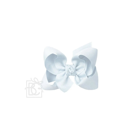 Large Bow in Powder Blue  - Doodlebug's Children's Boutique
